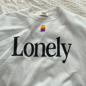 Ghosted garment one of a kind LG hoodie